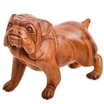 Статуэтка деревянная в виде собаки Balinese Dog 2 варинант исполнения - 1 | Loft Concept в Барнауле