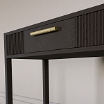 Элегантная Консоль Primo с выдвижным ящиком Темный орех варинант исполнения - 3 | Loft Concept в Барнауле