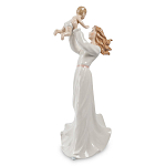 Статуэтка фарфоровая Девушка с ребенком Charming Statuette варинант исполнения - 2 | Loft Concept в Барнауле