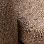 Кресло вращающееся черно-золотая рогожка Julia Armchair Golden Belt варинант исполнения - 3 | Loft Concept в Барнауле