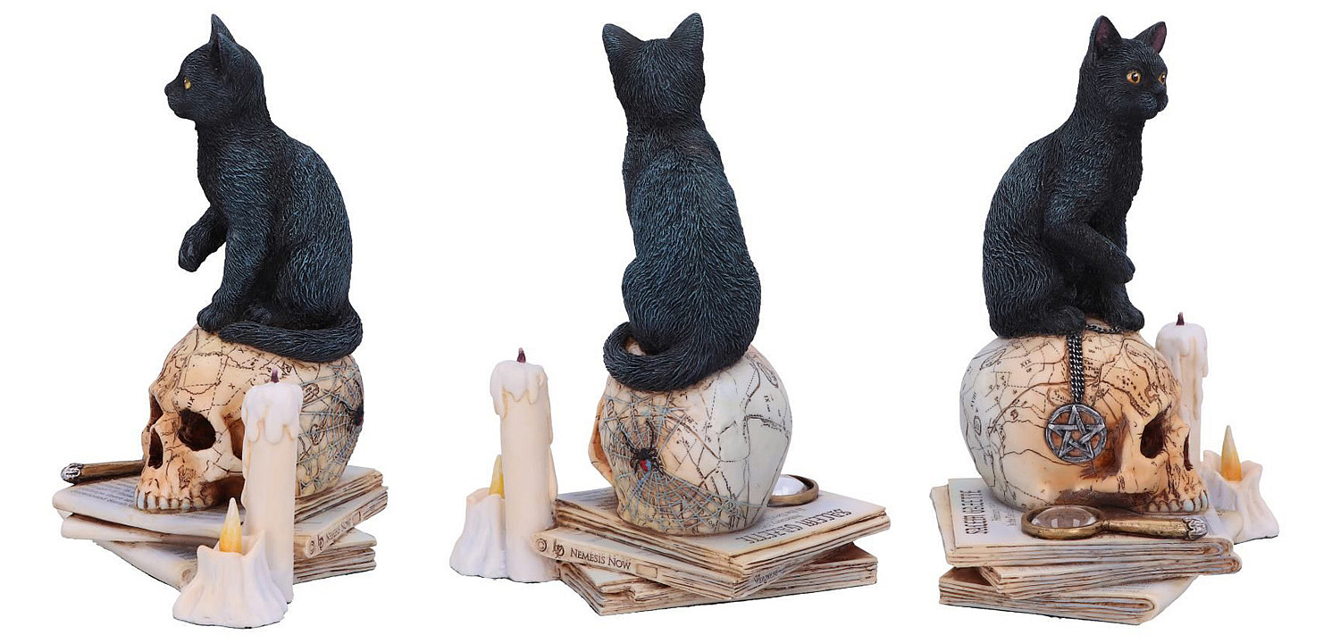 Статуэтка Cat on Skull Статуэтка Cat on Skull - Loft-Concept в Барнауле