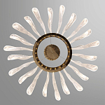 Люстра с декором в виде крупных рельефных лепестков 80 см Ethereal Bloom варинант исполнения - 5 | Loft Concept в Барнауле