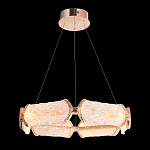 Люстра кольцевая с текстурным природным рисунком IceFlame варинант исполнения - 3 | Loft Concept в Барнауле