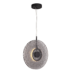 Подвесной светильник из дымчатого фактурного двойного стекла Heterochromia варинант исполнения - 3 | Loft Concept в Барнауле