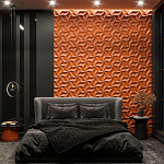 Гипсовая 3D панель с принтографией PM-46 варинант исполнения - 3 | Loft Concept в Барнауле