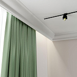 Гладкий карниз KT-01 варинант исполнения - 2 | Loft Concept в Барнауле