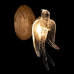 Бра с прозрачной стеклянной фигуркой птички Serip Voa варинант исполнения - 4 | Loft Concept в Барнауле