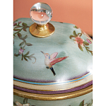 Ваза с крышкой и цветочным узором Genuine Chinese Classics варинант исполнения - 3 | Loft Concept в Барнауле