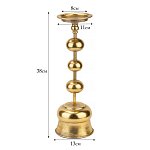 Подсвечник железный Bell варинант исполнения - 4 | Loft Concept в Барнауле