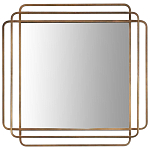 Квадратное настенное зеркало Arbela Mirror варинант исполнения - 1 | Loft Concept в Барнауле