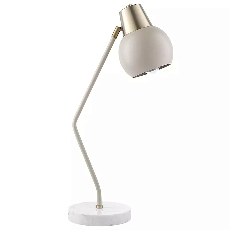 Настольная лампа с регулируемым плафоном Adjustable Lamp Бежевый Сливовый Настольная лампа с регулируемым плафоном Adjustable Lamp Бежевый Сливовый в Барнауле | Loft Concept