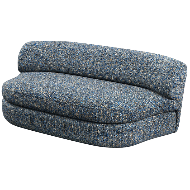 Диван двухместный Ulysses Синий в Барнауле | Loft Concept 