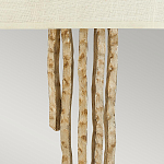 Бра с белым абажуром и элементами в виде натуральных веток Hinkley варинант исполнения - 3 | Loft Concept в Барнауле