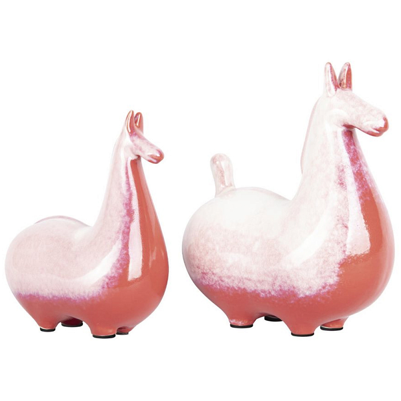 Статуэтка фигурная Cute horse Красный Зеленый Статуэтка фигурная Cute horse Красный Зеленый в Барнауле | Loft Concept