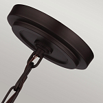 Подвесной светильник с белым стеклянным плафоном в форме шара на цепи Feiss варинант исполнения - 3 | Loft Concept в Барнауле