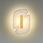 Бра с мраморными вставками Marble Plates варинант исполнения - 3 | Loft Concept в Барнауле