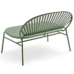 Зелёная скамья из стали Goodwin Metal Bench Green варинант исполнения - 10 | Loft Concept в Барнауле