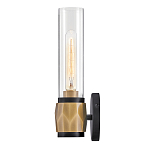 Бра для ванных комнат с прозрачным стеклянным плафоном в форме цилиндра Hinkley варинант исполнения - 11 | Loft Concept в Барнауле