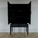 Кабинетный шкаф Elsa Dreams Black с 2-мя ящиками варинант исполнения - 4 | Loft Concept в Барнауле