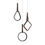 Подвесной светильник с геометрическими источниками света Geometric Architecture of Light варинант исполнения - 2 | Loft Concept в Барнауле