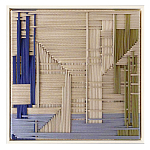 Аксессуар Геометрическая абстракция Figurative Beige Wall Hangings варинант исполнения - 2 | Loft Concept в Барнауле