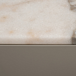 Тумба под телевизор серая с мраморной столешницей Uniqueness Marble варинант исполнения - 6 | Loft Concept в Барнауле