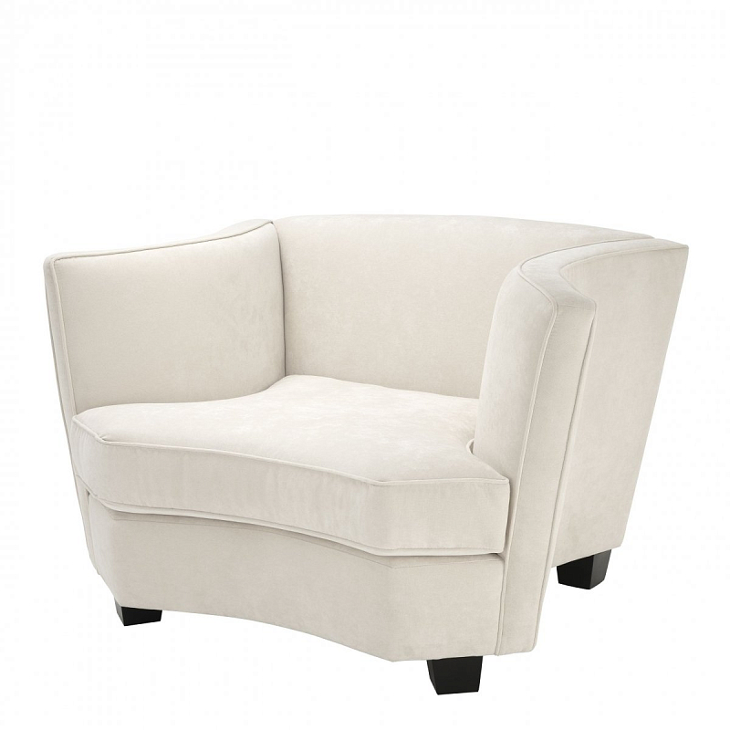 Кресло Eichholtz Chair Giulietta Молочный Черный Кресло Eichholtz Chair Giulietta Молочный Черный в Барнауле | Loft Concept