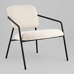 Кресло лаунж Rooney букле белый варинант исполнения - 1 | Loft Concept в Барнауле