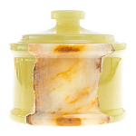 Сахарница из натурального камня Оникс Stone Sugar Bowls варинант исполнения - 5 | Loft Concept в Барнауле