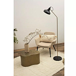 Торшер с плафоном в форме купола в сочетании черного и золотистого цвета Minimalist Execution варинант исполнения - 4 | Loft Concept в Барнауле