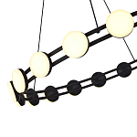 Люстра кольцевая с круглыми светодиодными источниками света Maxine Light варинант исполнения - 6 | Loft Concept в Барнауле