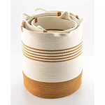 Корзина для хранения с ручками Interlacement Lines  варинант исполнения - 1 | Loft Concept в Барнауле