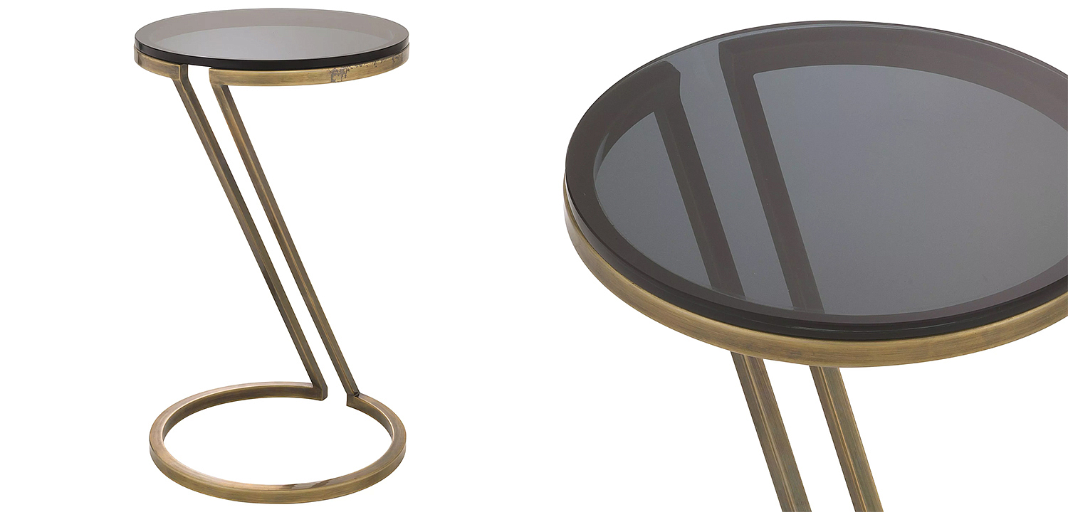 Приставной стол Eichholtz Side Table Falcone Brass Приставной стол Eichholtz Side Table Falcone Brass - Loft-Concept в Барнауле