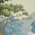 Обои ручная роспись African Savannah Eden варинант исполнения - 2 | Loft Concept в Барнауле