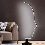 Напольный светильник Профиль Лица Face Contour варинант исполнения - 2 | Loft Concept в Барнауле