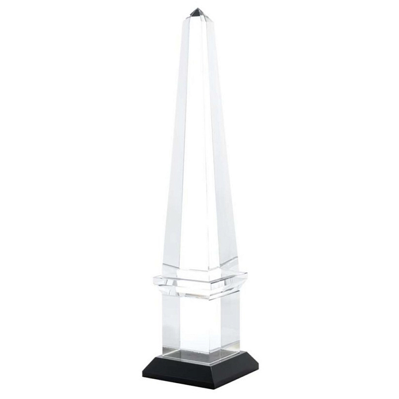 Аксессуар Obelisque Crystal Clear Black Прозрачное Стекло Аксессуар Obelisque Crystal Clear Black Прозрачное Стекло в Барнауле | Loft Concept