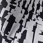 Мебельная ткань Жаккард черно-белый принт 145 см T2-126 варинант исполнения - 3 | Loft Concept в Барнауле