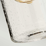 Бра с цилиндрическим прозрачным плафоном из стекла с пузырьками Elstead Lighting варинант исполнения - 5 | Loft Concept в Барнауле