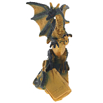 Декоративная статуэтка Дракон Green Gold Dragon Treasure Keeper Statuette варинант исполнения - 2 | Loft Concept в Барнауле