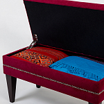 Мягкая банкетка с зоной для хранения Casket Red варинант исполнения - 2 | Loft Concept в Барнауле