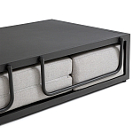 Садовый диван на каркасе из алюминия Petro варинант исполнения - 6 | Loft Concept в Барнауле