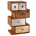 Тумба необычной формы с выдвижными ящиками Shift варинант исполнения - 1 | Loft Concept в Барнауле