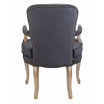 Кресло Aubrey Classical Armchair dark grey velour варинант исполнения - 3 | Loft Concept в Барнауле