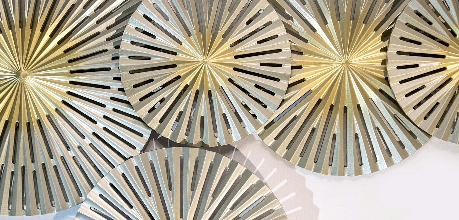 Арт-объект Apollo Gold and Silver Wall Plaque Disc gap 5 Арт-объект Apollo Gold and Silver Wall Plaque Disc gap 5 - Loft-Concept в Барнауле