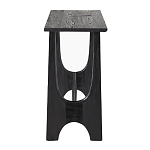 Консоль деревянная чёрная Black Tanner варинант исполнения - 2 | Loft Concept в Барнауле