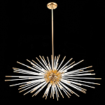 Дизайнерский светильник с лучами Morning Sun Chandelier Gold варинант исполнения - 1 | Loft Concept в Барнауле