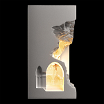 Встраиваемый в стену гипсовый светильник под покраску с эффектом разрушенной стены Antiquity Athena варинант исполнения - 5 | Loft Concept в Барнауле