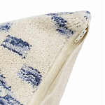 Чехол на подушку с узором в этно-стиле Blue Ikat варинант исполнения - 2 | Loft Concept в Барнауле
