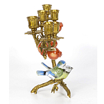 Бронзовый подсвечник на 7 свечей Eden Garden варинант исполнения - 3 | Loft Concept в Барнауле