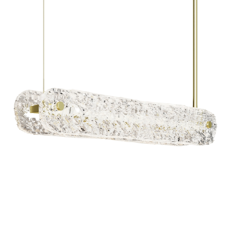 Подвесной светильник Frostum Латунь Белый в Барнауле | Loft Concept 